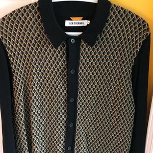 Ben Sherman Button up collard jumper